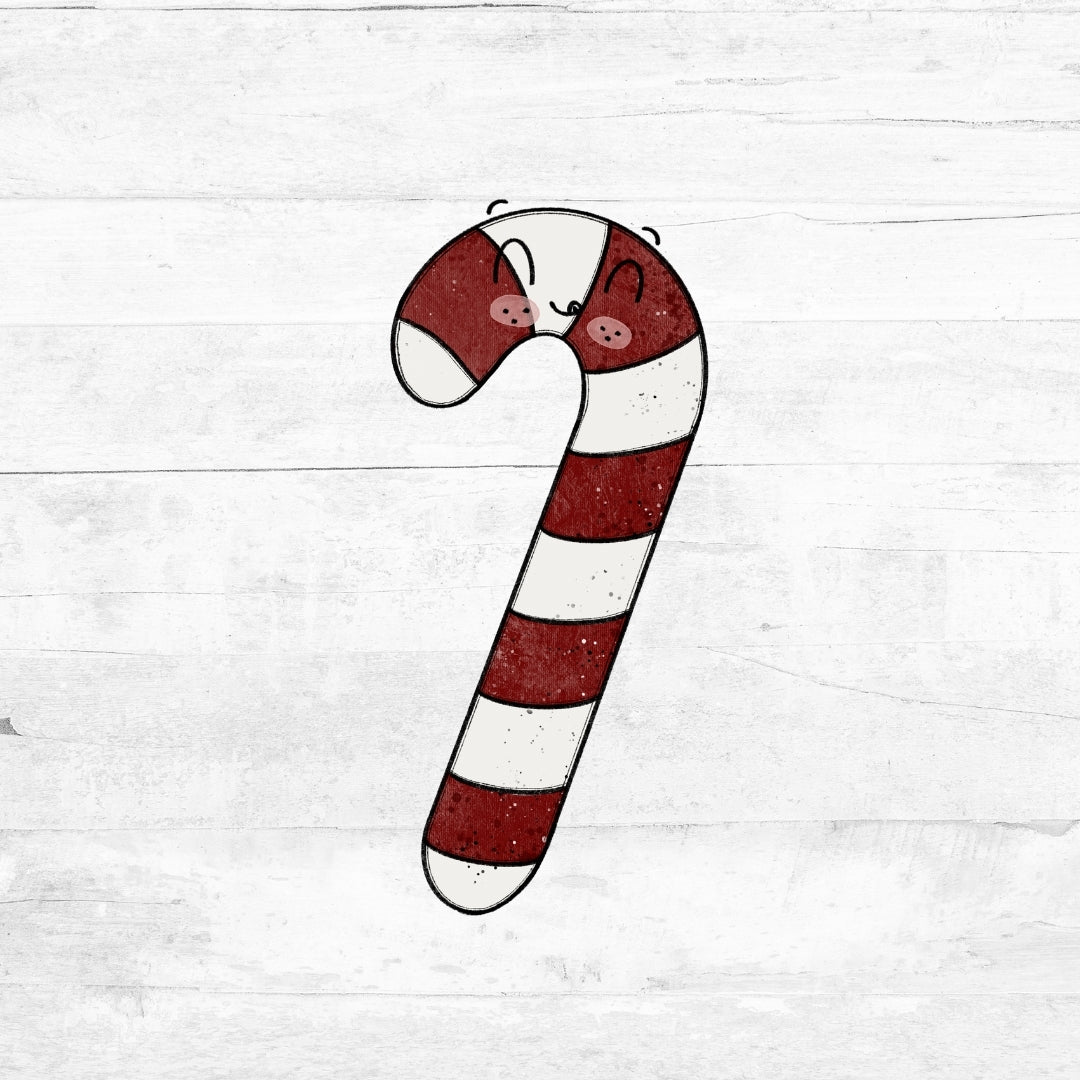 Bügelbild Zuckerstangen 2