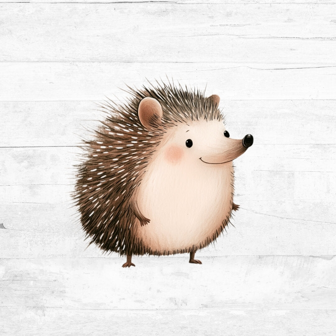 Bügelbild Blumenigel