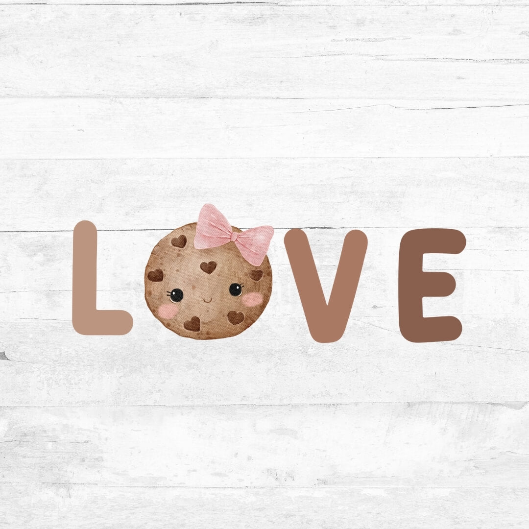 Bügelbild Cute Cookies - Love
