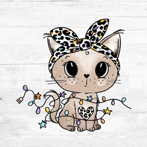 Bügelbild XMAS Kitty