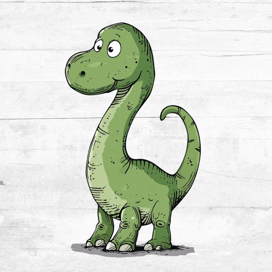 Bügelbild DinoBande 2