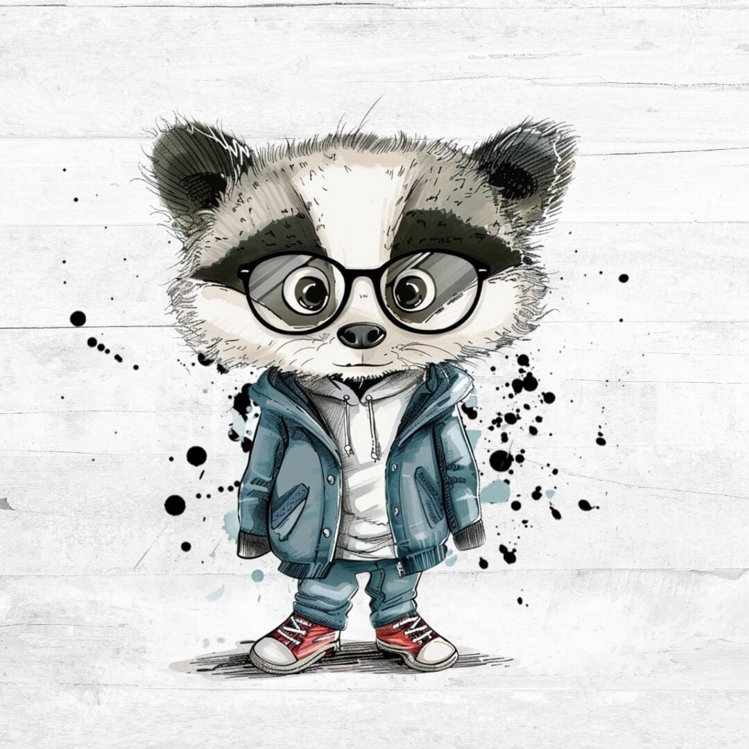 Bügelbild Schulkind - FrechDachs