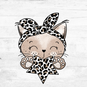 Bügelbild Leo Kitty Stern