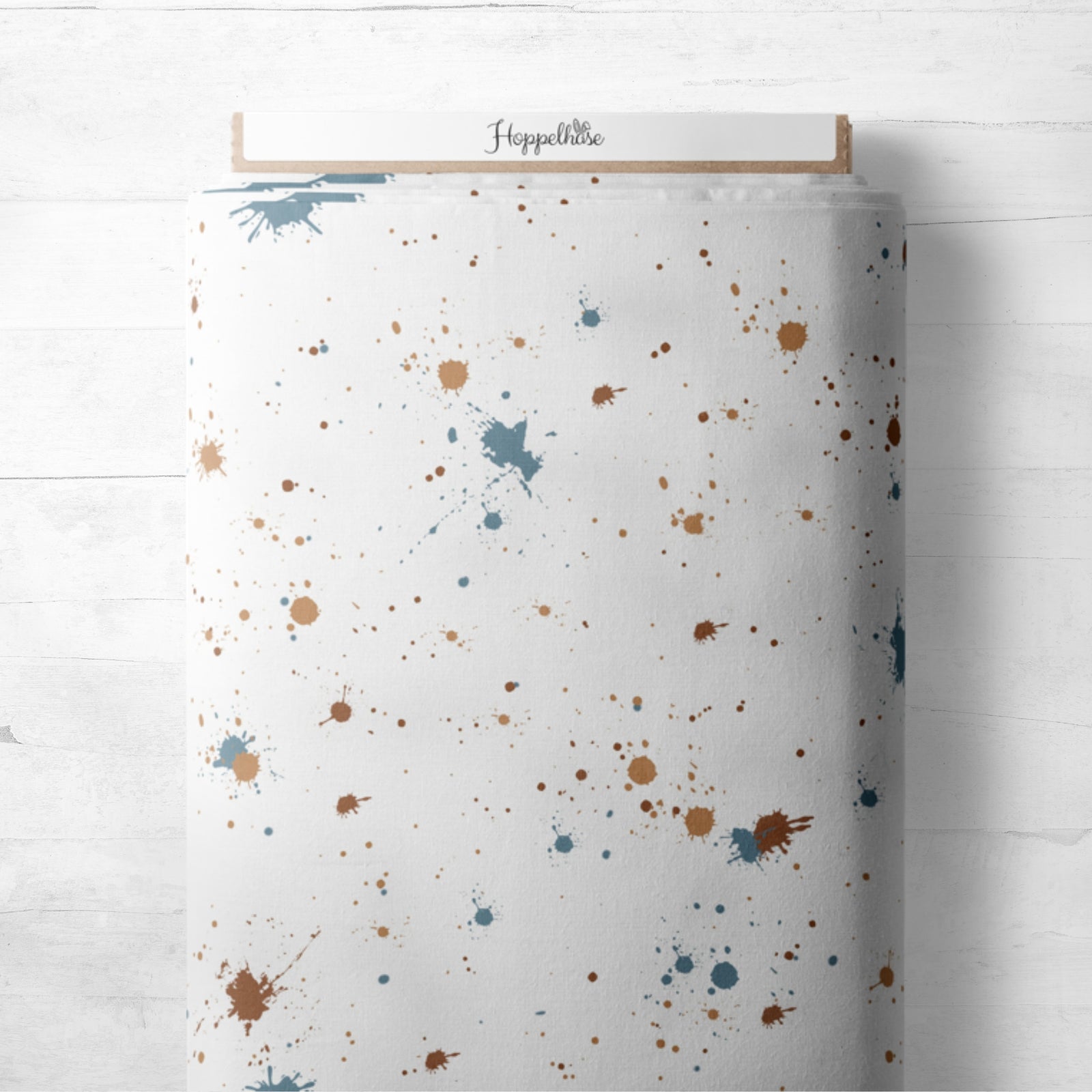 Splashes Warm and Blue