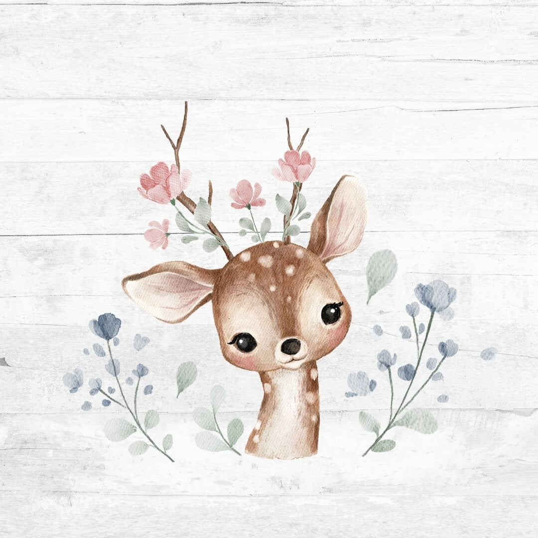 Bügelbild FrühlingsReh