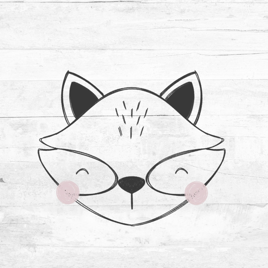 Bügelbild Waldgänger  - Waschbär