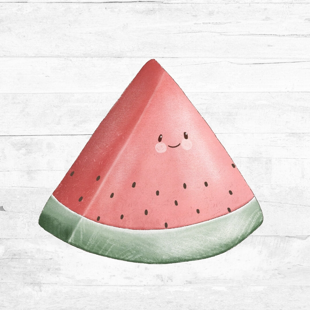 Bügelbild Freche Früchtchen - Melone