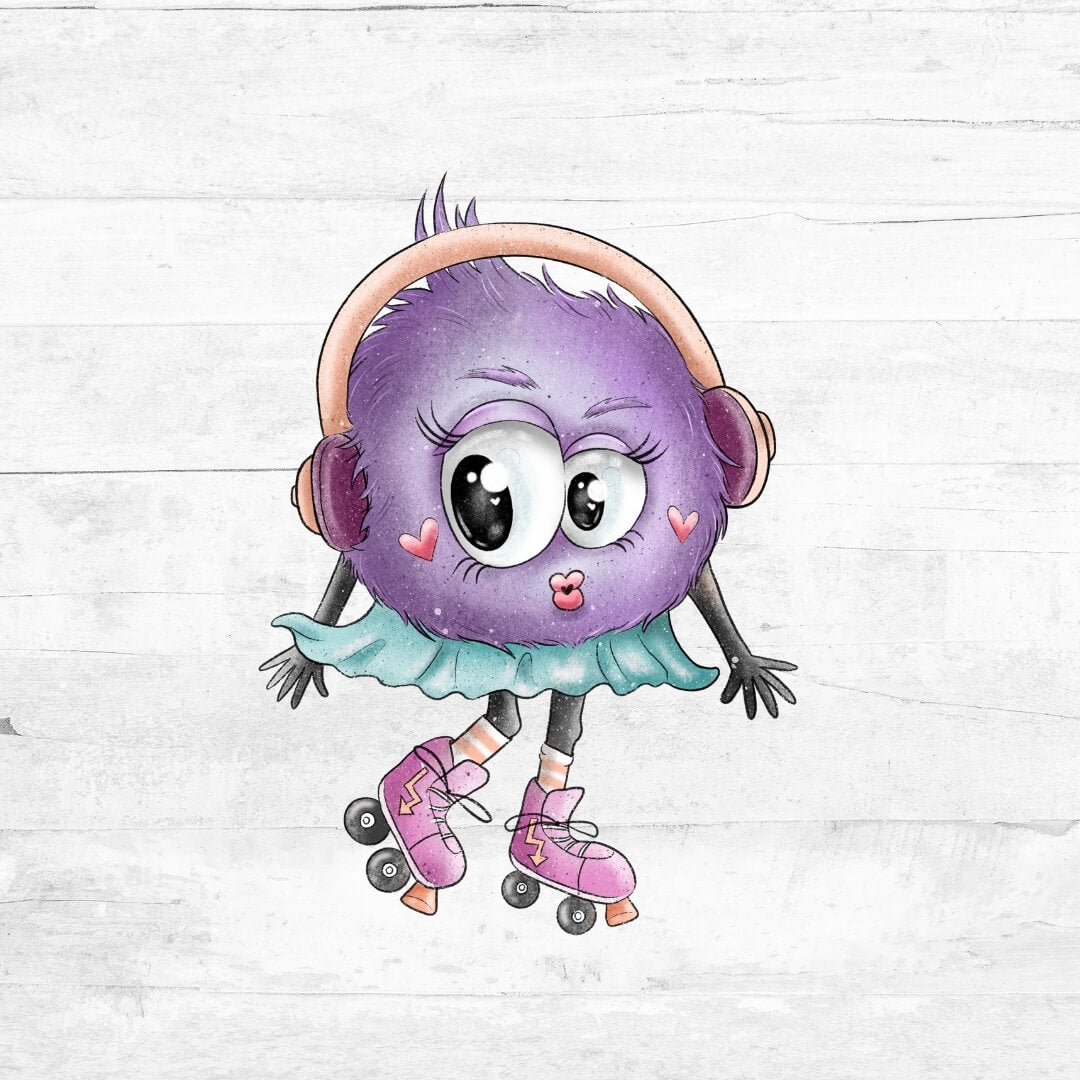 Bügelbild Flusengäng Girls 2