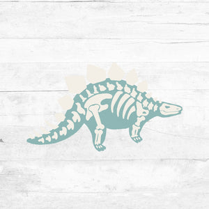 Bügelbild bunte Dino Skelette - Skelett 4