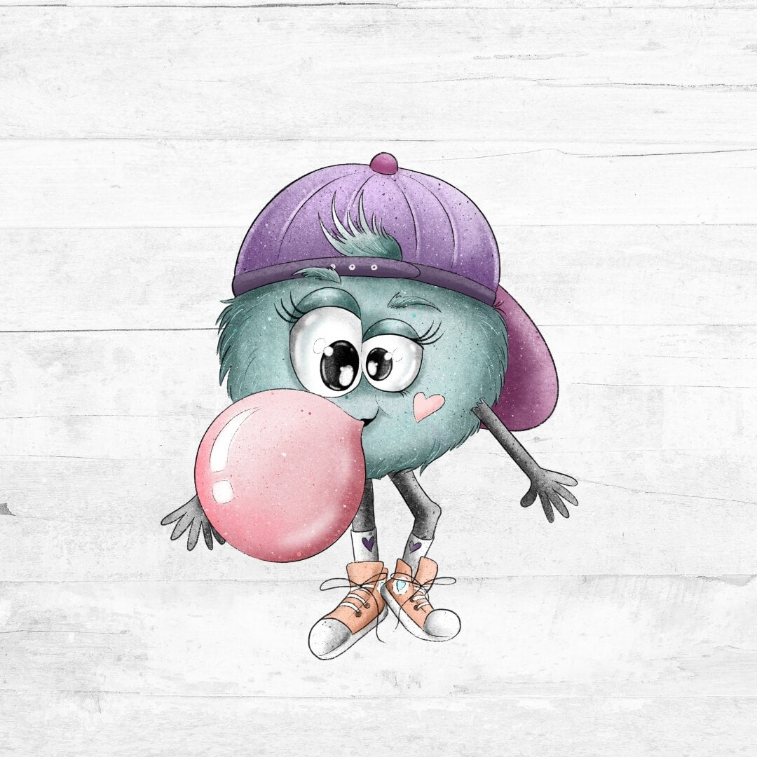 Bügelbild Flusengäng Girls 3