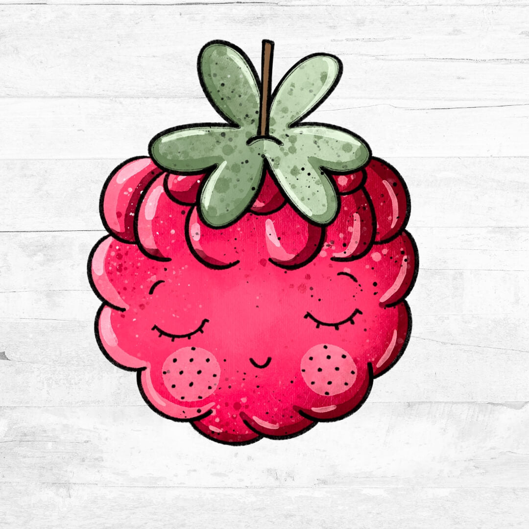 Bügelbild Himbeerchen 4