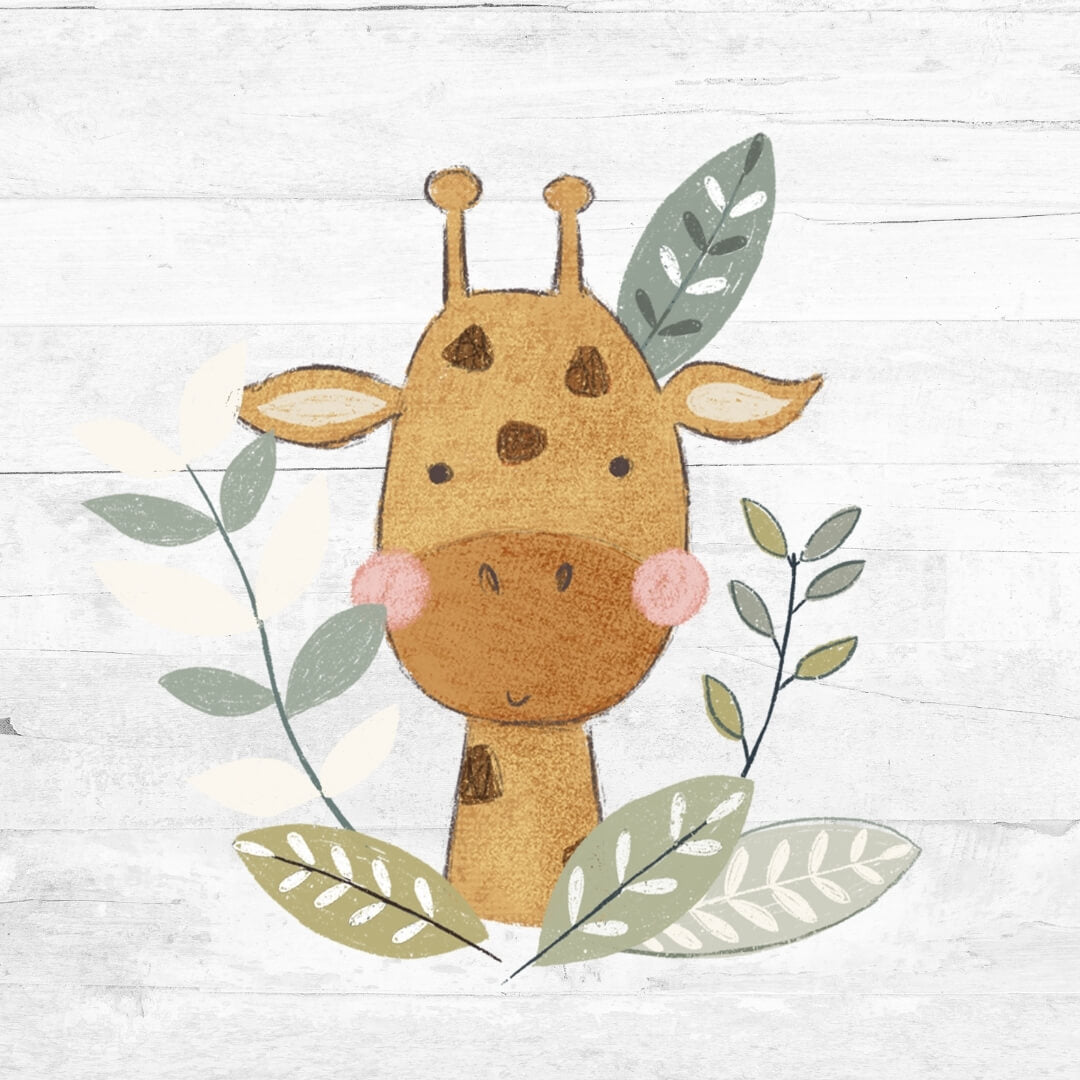 Bügelbild Afrika-Tiere Giraffe