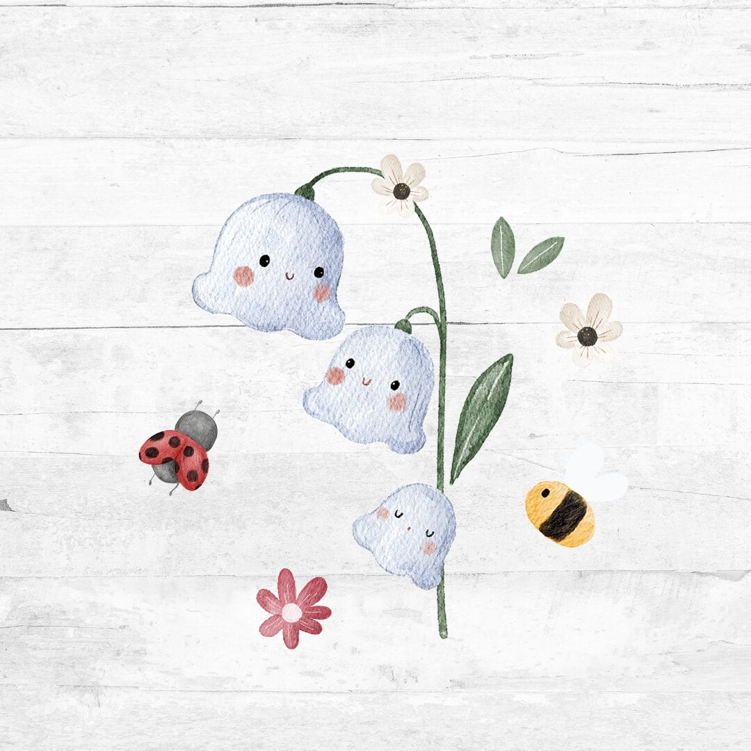 Bügelbild Happy Flowers - Blume 3