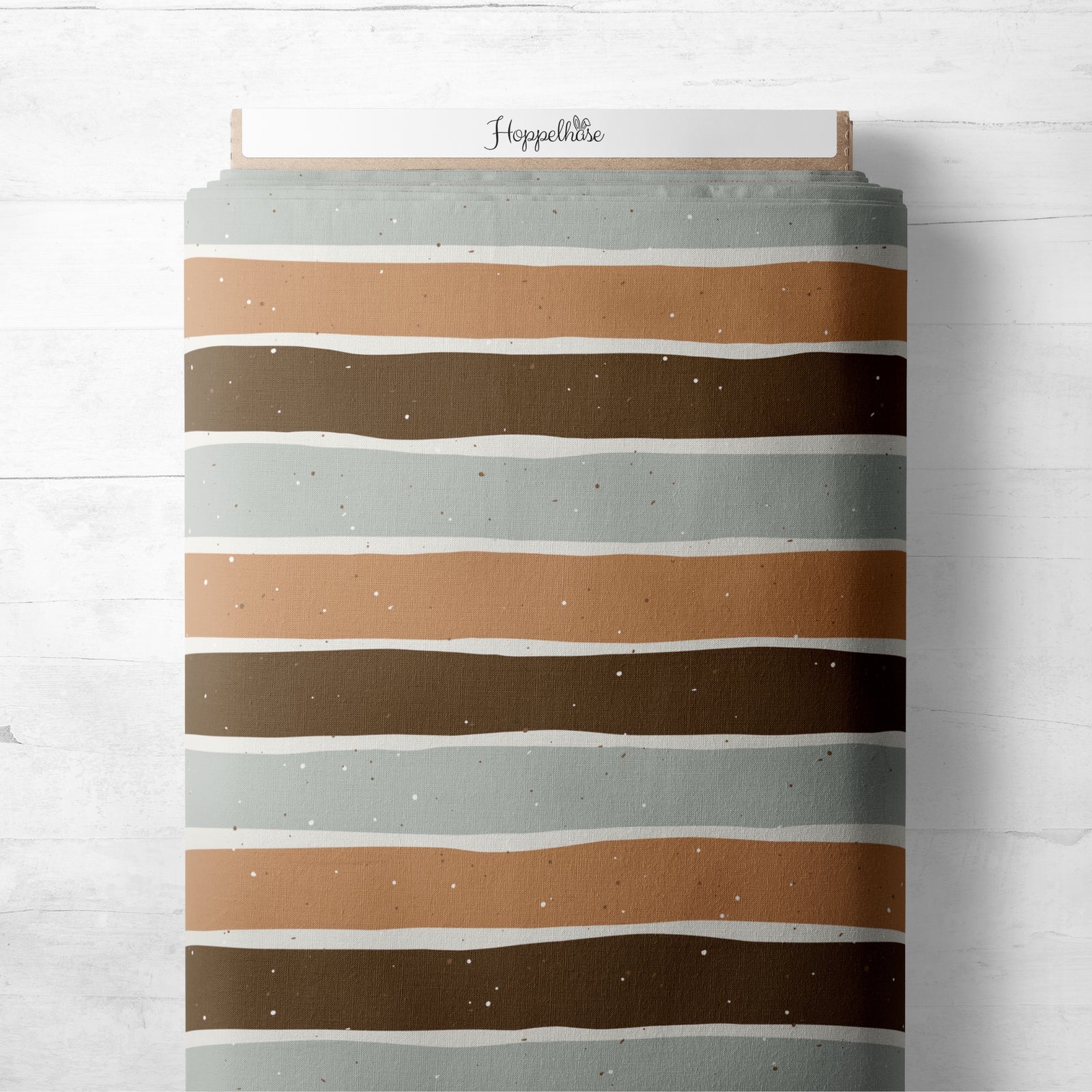 Big Stripes Karamell und Schokolade