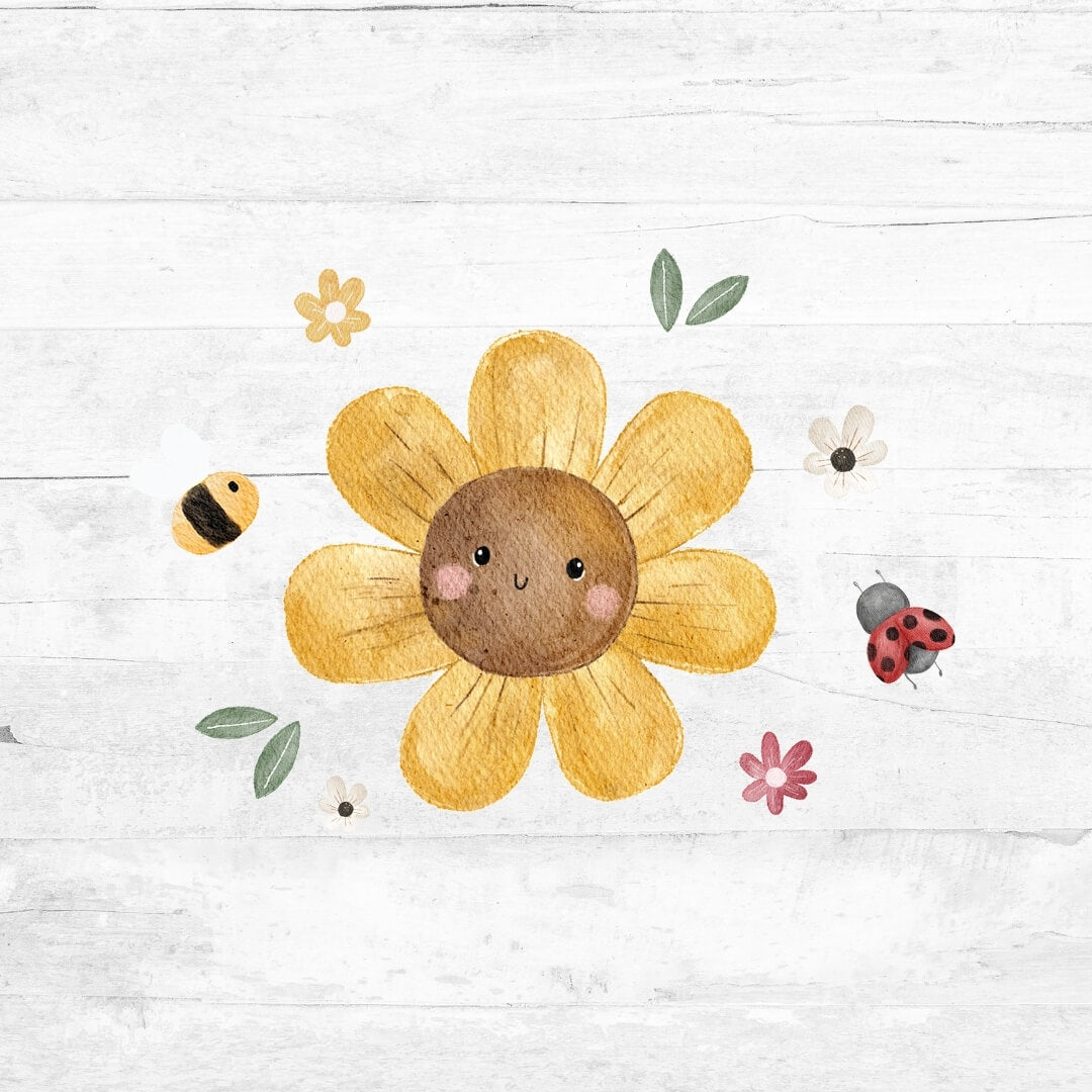 Bügelbild Happy Flowers - Blume 5