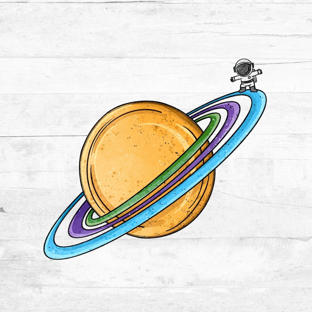 Bügelbild CoolSpace - Planet 3