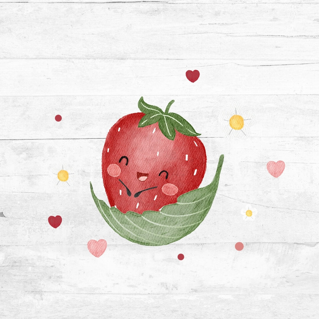 Bügelbild Sweet Strawberry 1