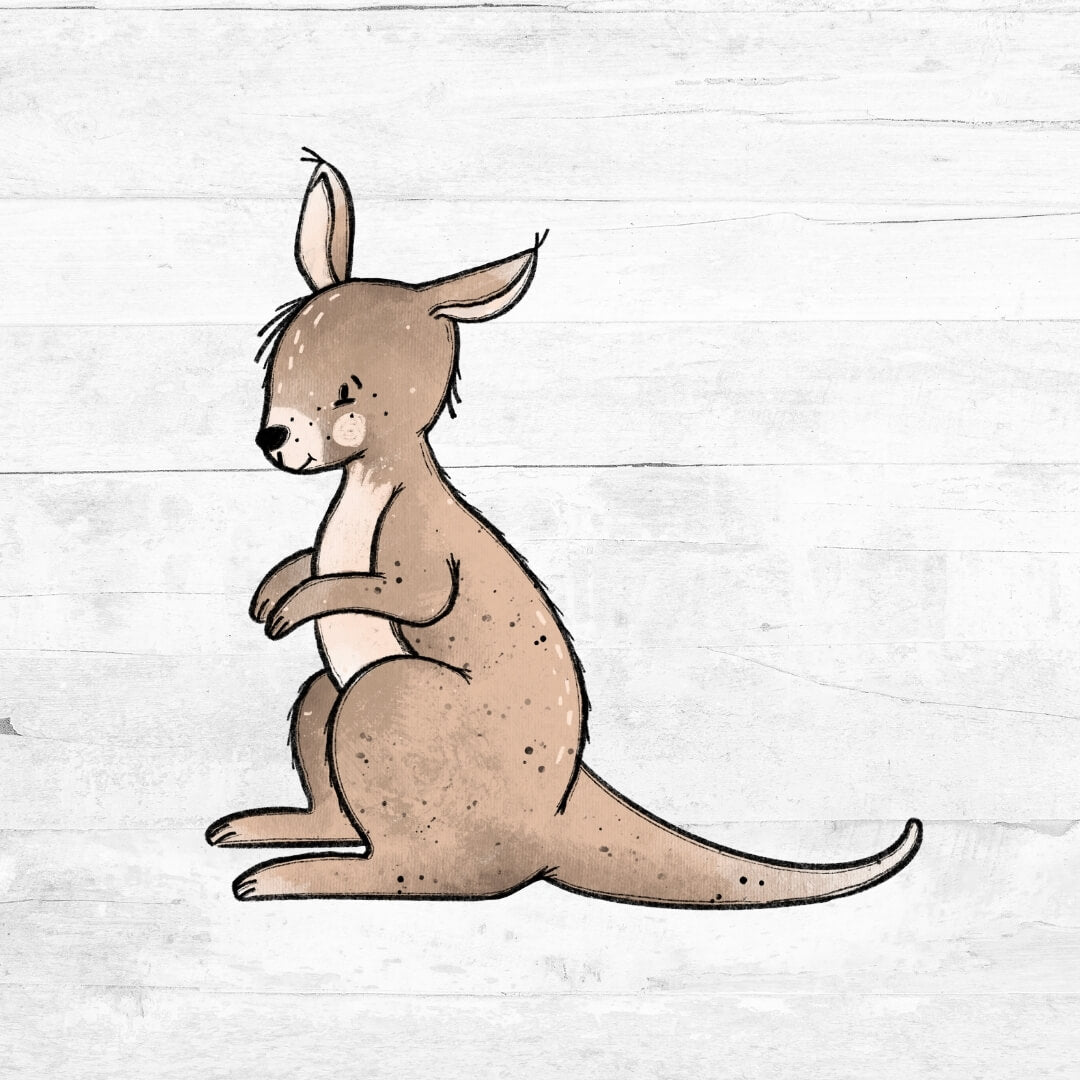 Bügelbild Sweet Animals - Känguru