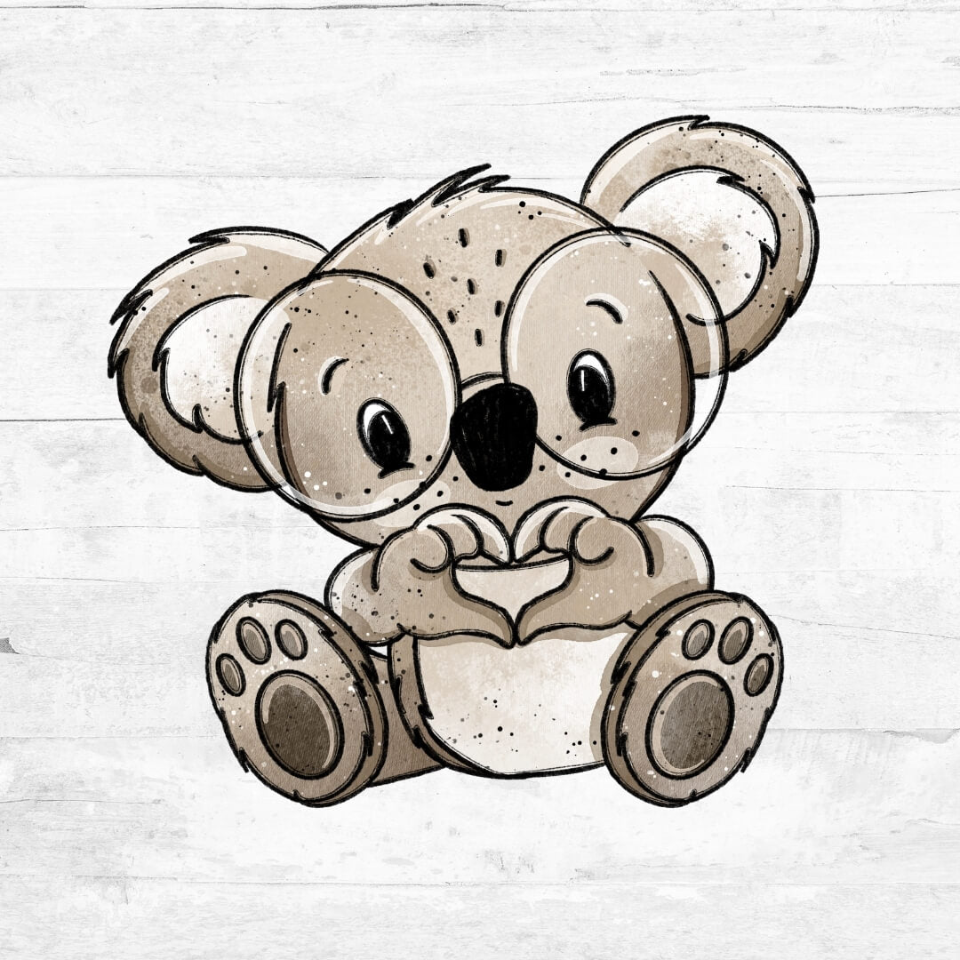Bügelbild Sweet Animals - Koala