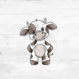 Bügelbild KuhMoo