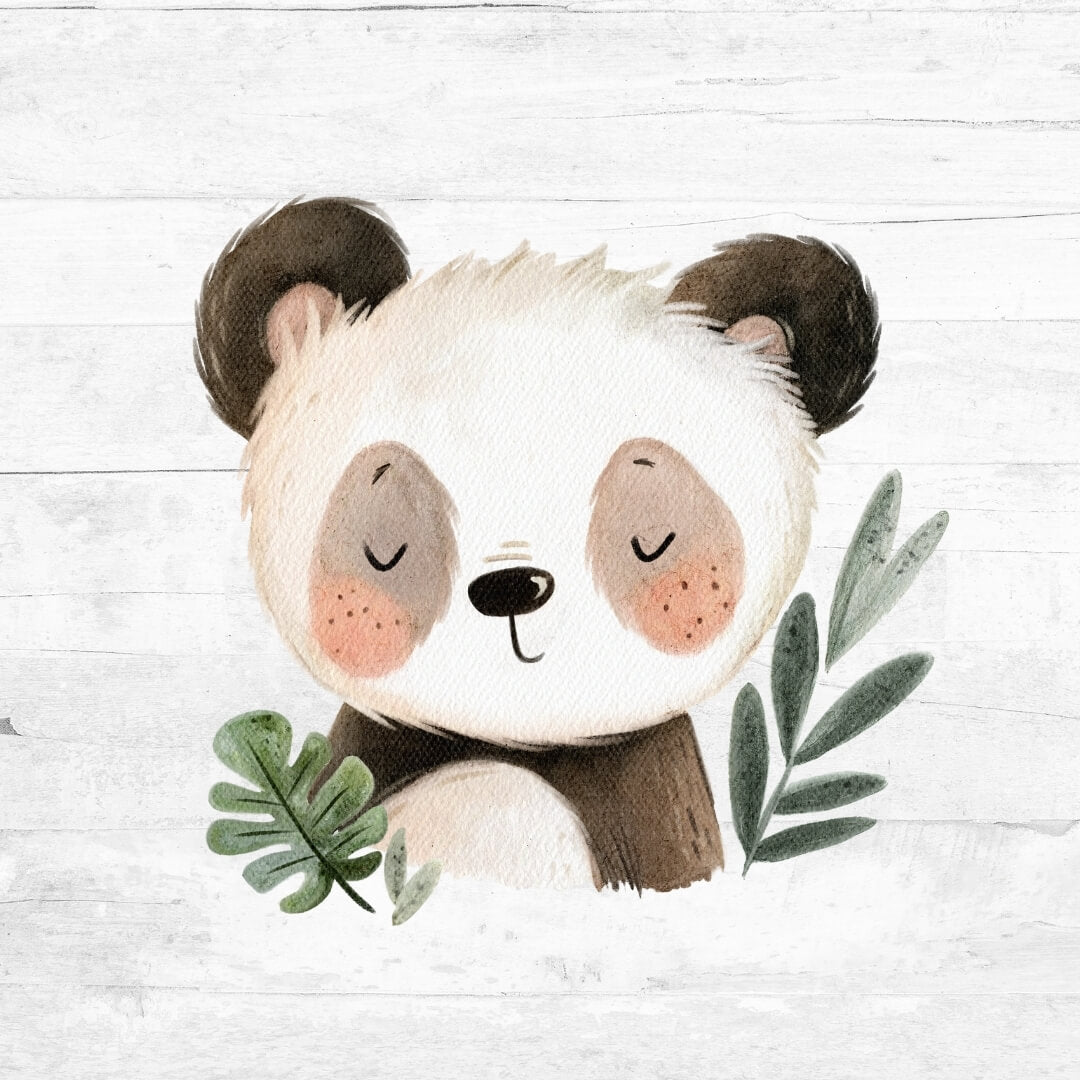 Bügelbild Wildlings - Panda