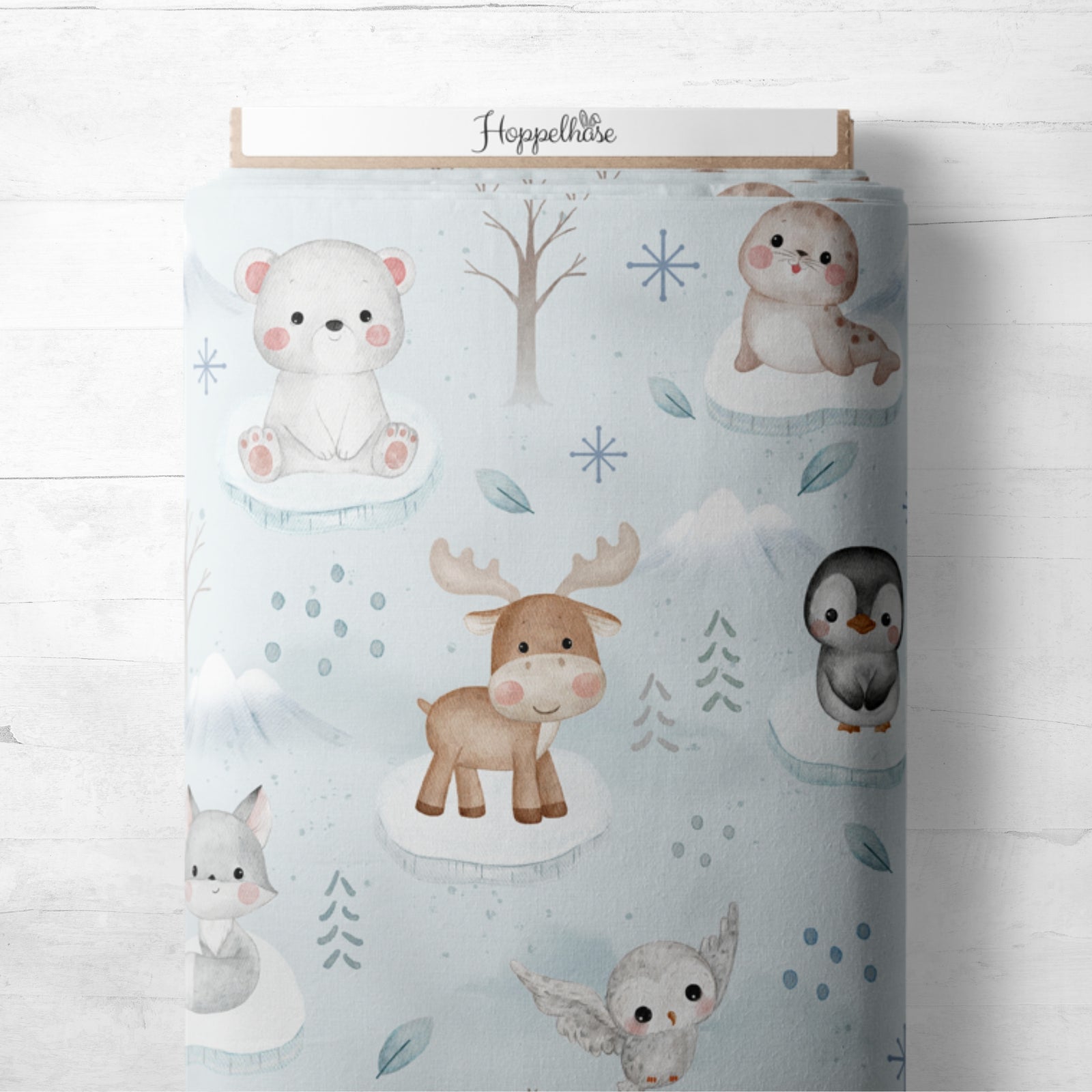 Winterwunderland hellblau