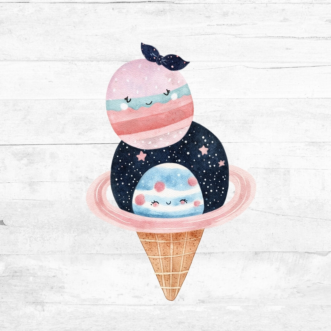 Bügelbild Frosty Cosmos - Eis 2