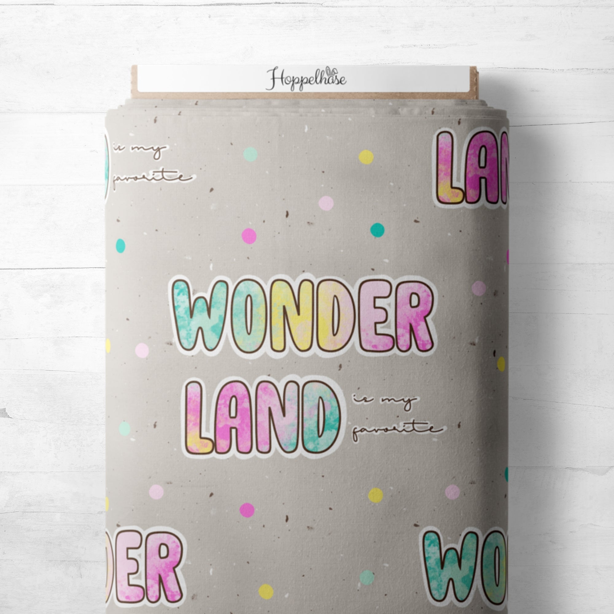 Wonderland Kombi Schriftzug