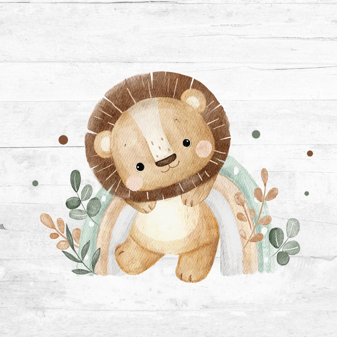 Bügelbild kleiner Löwe 1