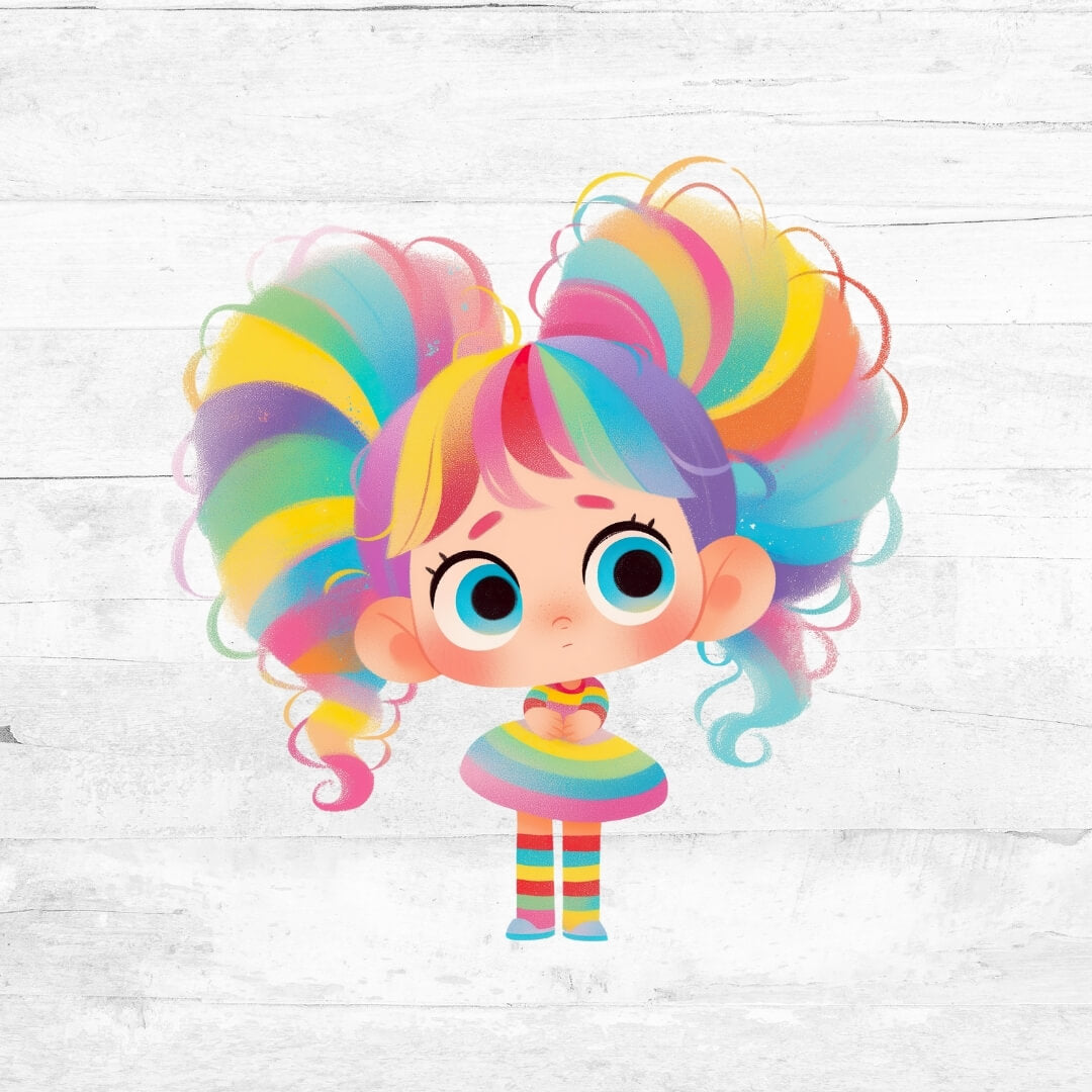 Bügelbild Farbenfroh 1