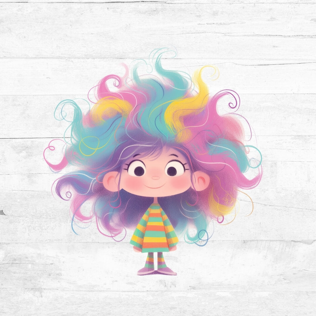 Bügelbild Farbenfroh 3