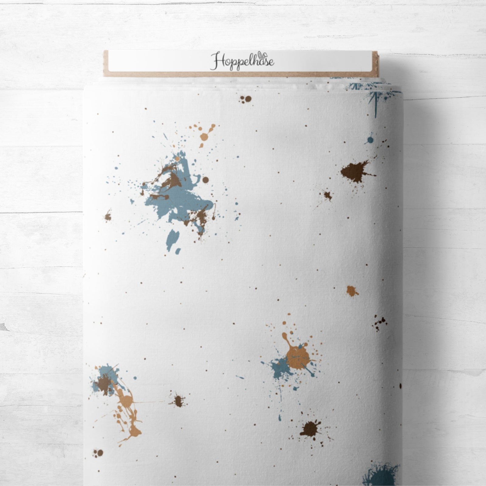 XXL Splashes Warm and Blue