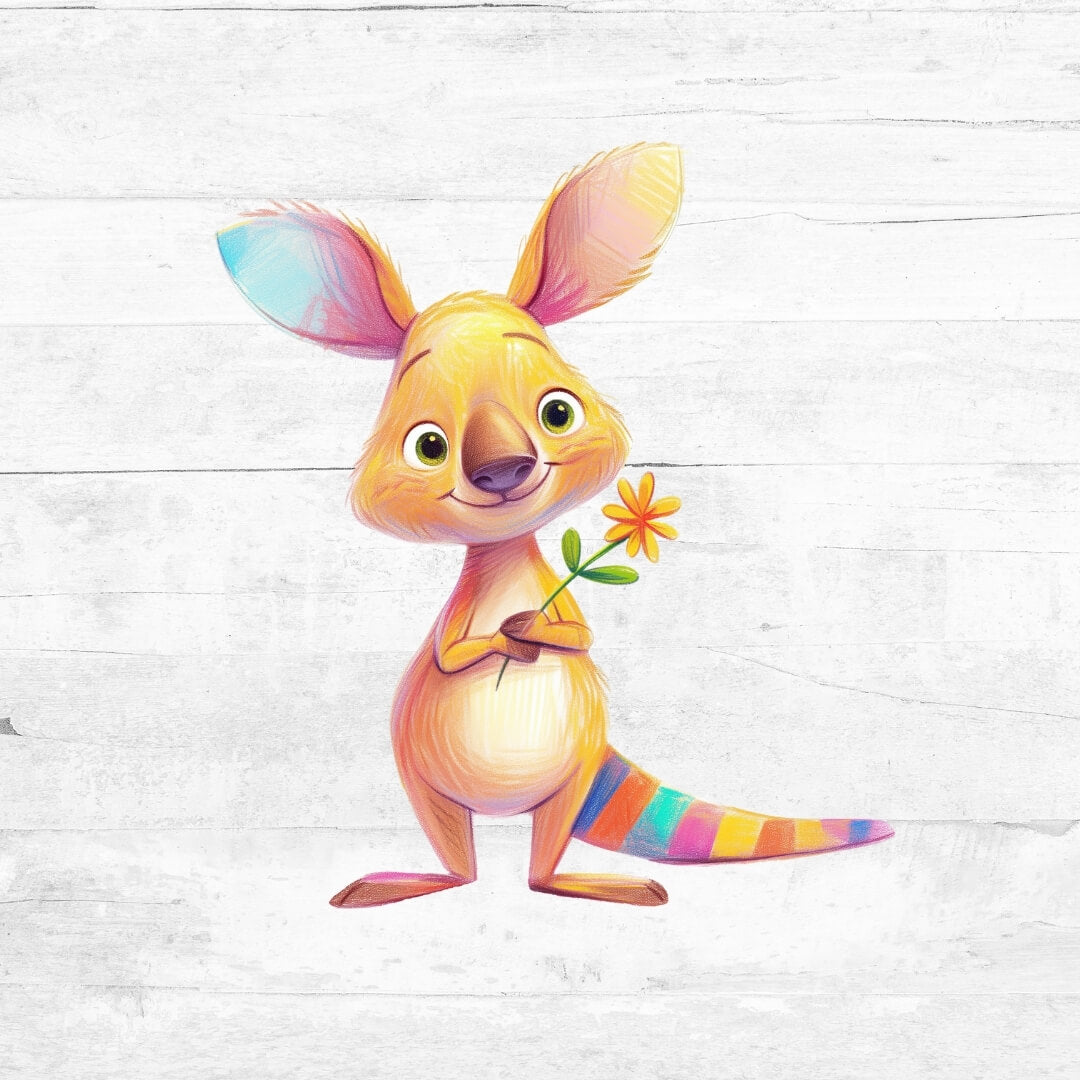 Bügelbild Farbenfroh 8