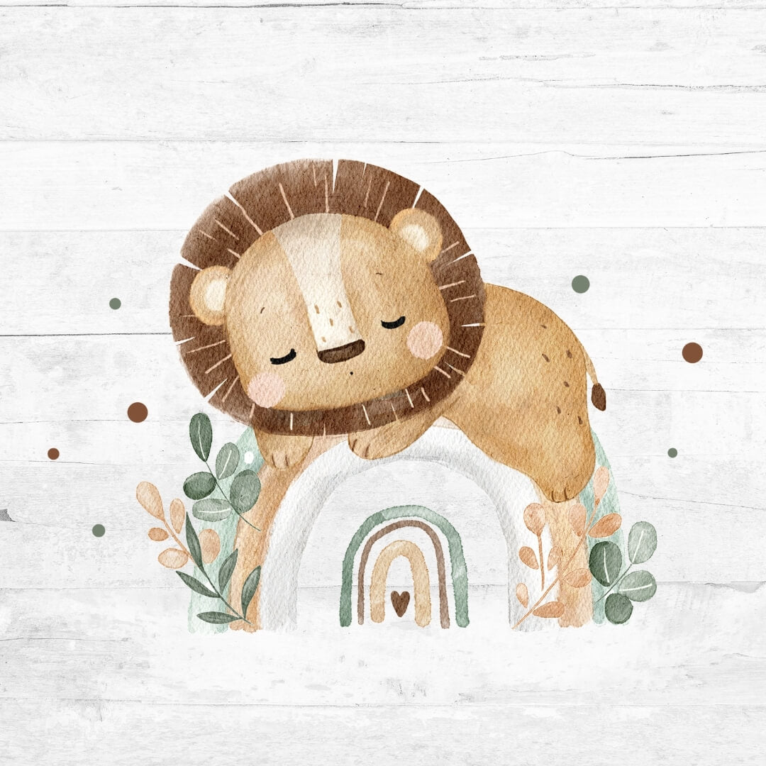 Bügelbild kleiner Löwe 2