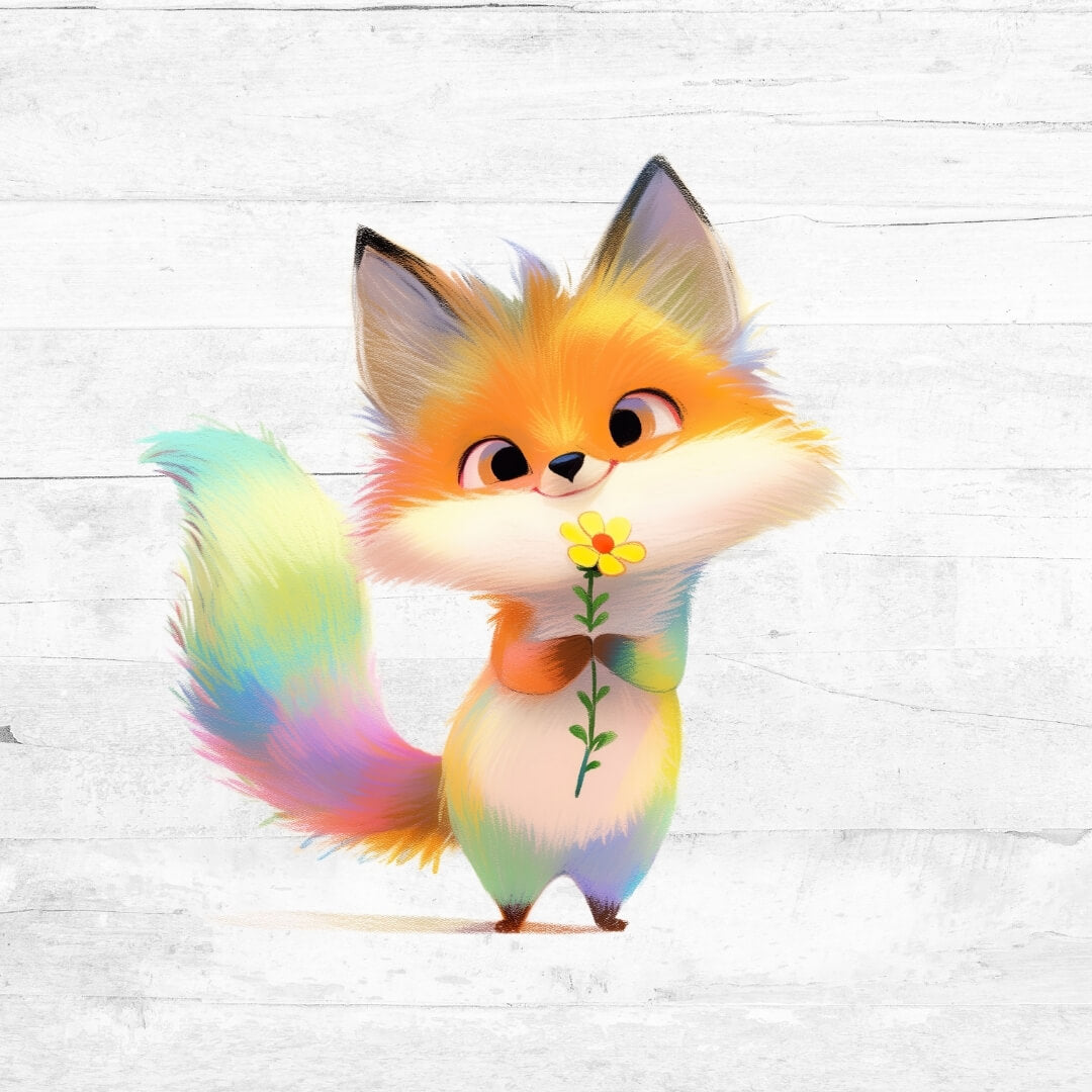 Bügelbild Farbenfroh 10