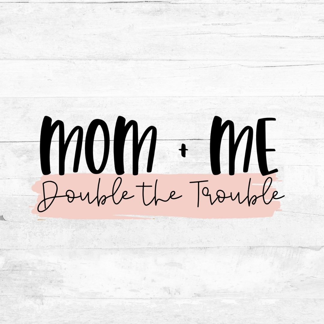 Bügelbild Mom & Me - strawberry Milk