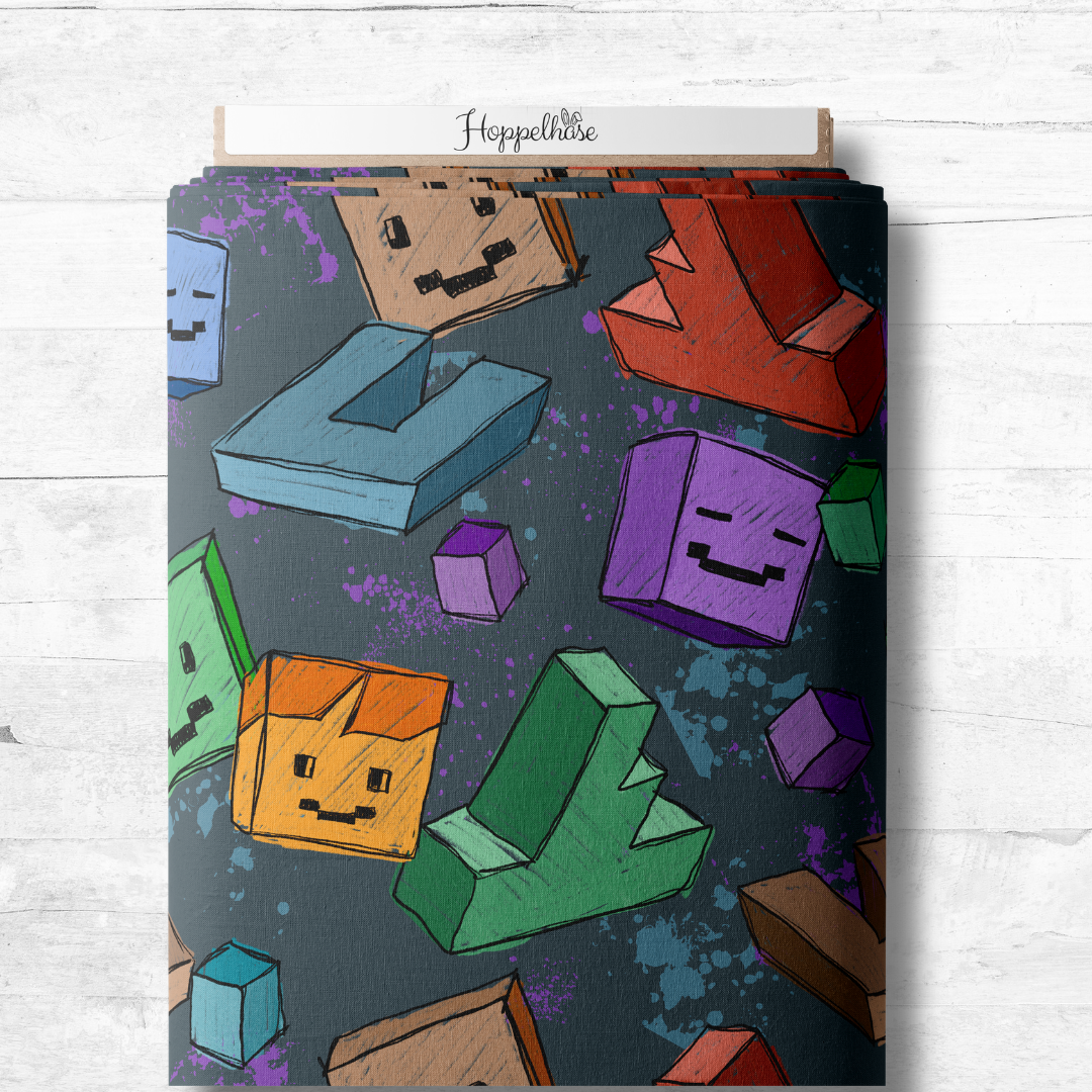 Cool Blocks dunkel Jersey Reaktiv Drop