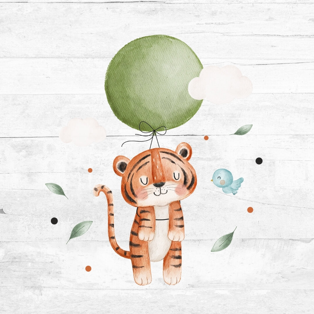 Bügelbild Tommy Tiger