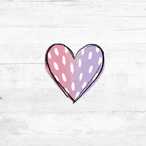 Bügelbild Scratch Hasi Herz 1