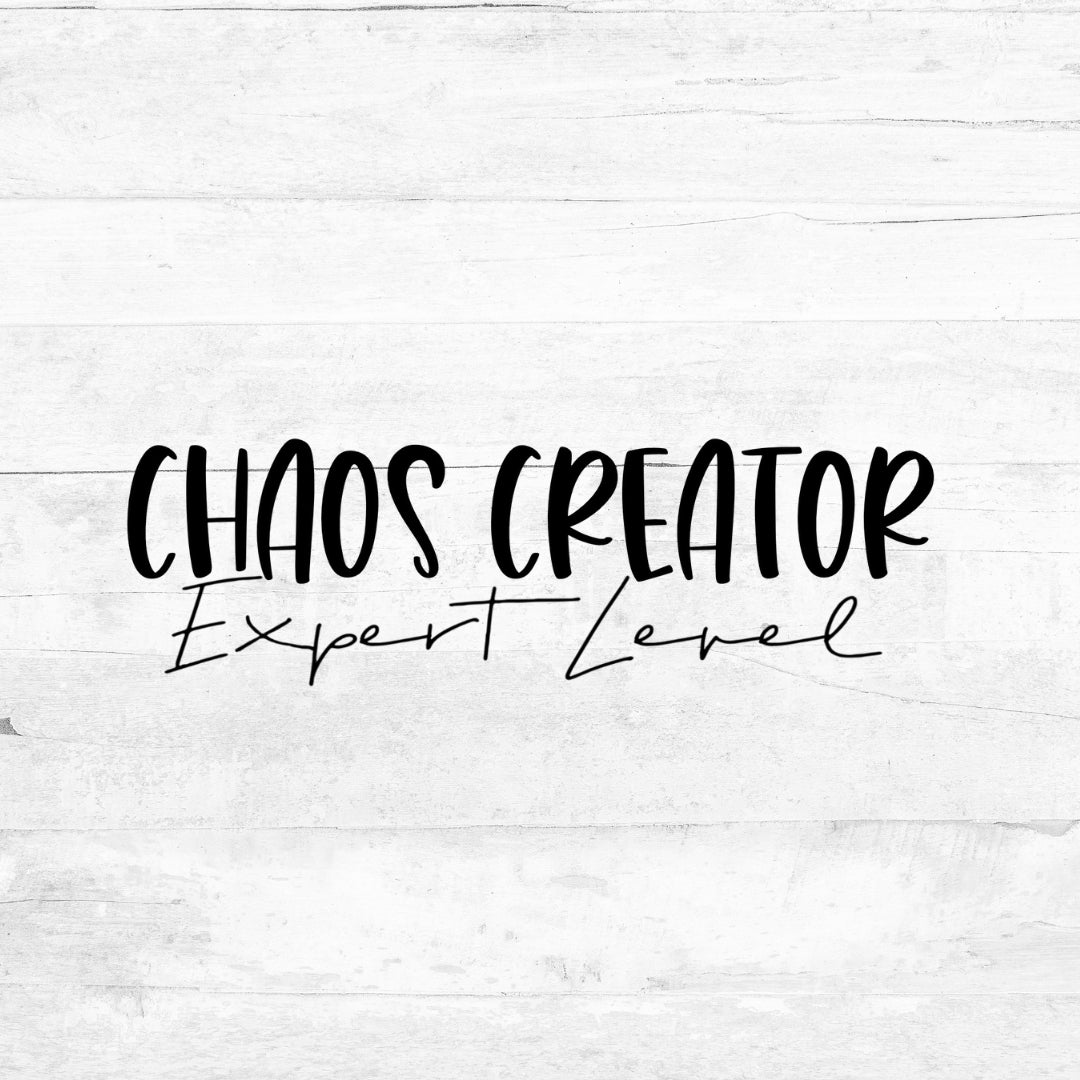 Bügelbild - Chaos Creator