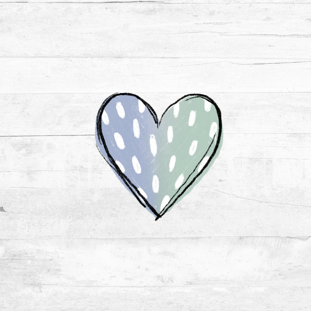 Bügelbild Scratch Hasi Herz 3