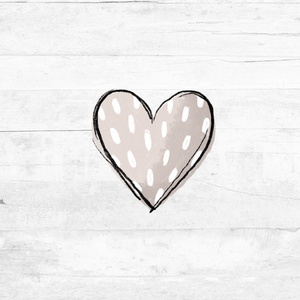 Bügelbild Scratch Hasi Herz 2