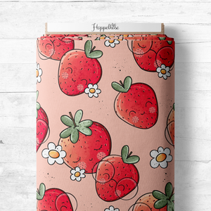 Bügelbild Erdbeerchen 2