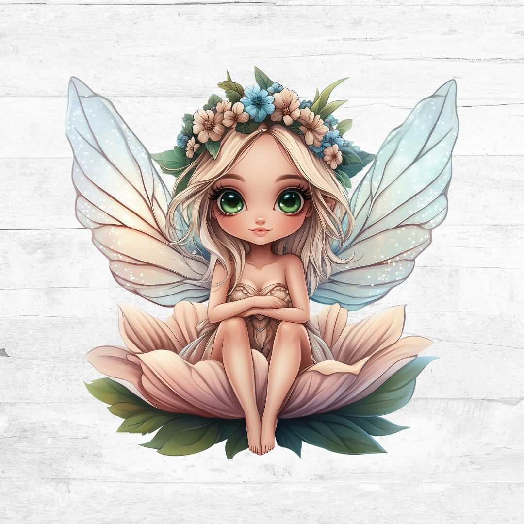 Bügelbild BlumenFeen 1