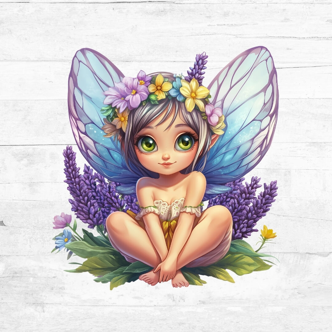 Bügelbild BlumenFeen 3