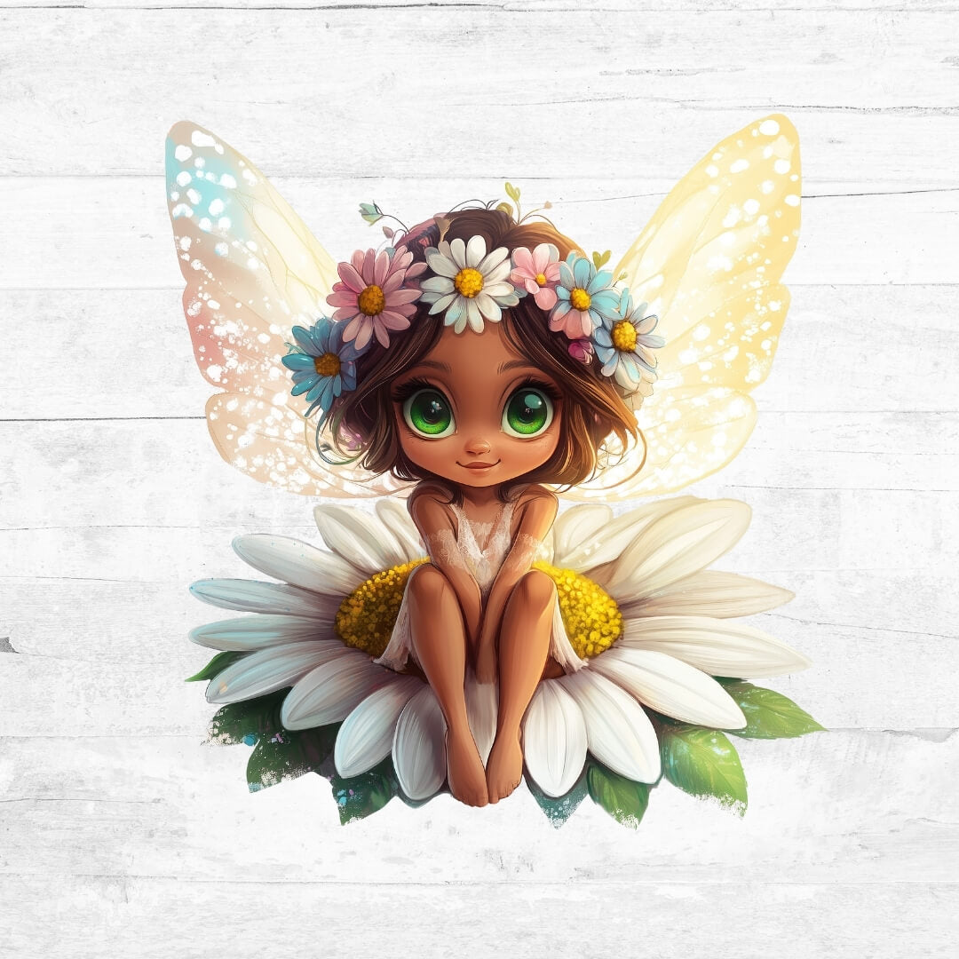 Bügelbild BlumenFeen 8