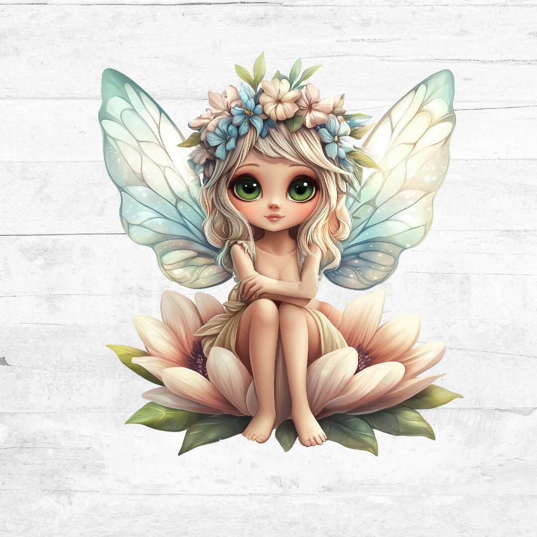 Bügelbild BlumenFeen 10