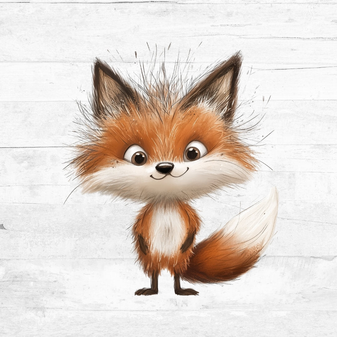 Bügelbild funny Animals 2 - Fuchs 2