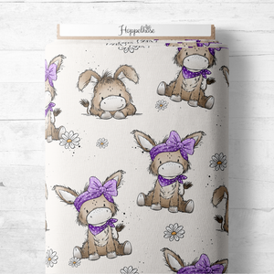 Eselchen Girl vanille/lila