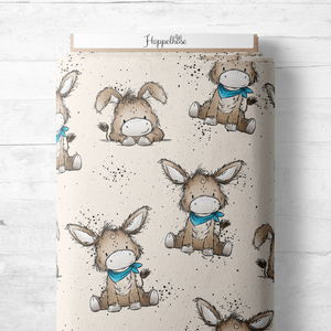 Eselchen Boy vanille/blau